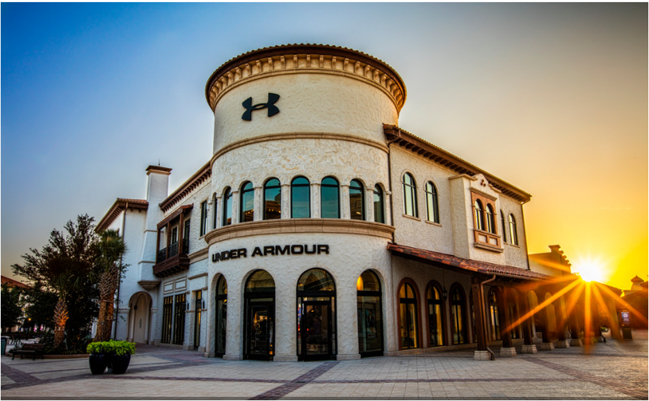Under Armour storefront. Your local Sports Apparel, Shoes, & Accessories in Lake Buena Vista, FL