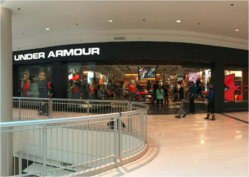 Under Armour storefront. Your local Sports Apparel, Shoes, & Accessories in Bloomington, MN