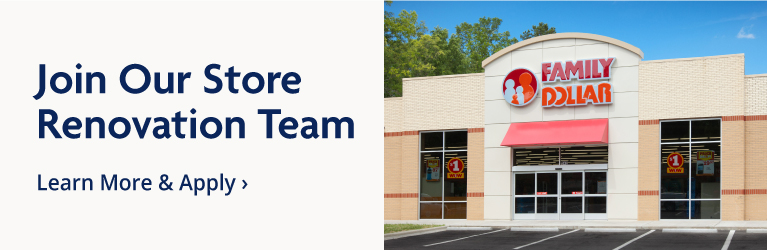 Apply to Join Our Store Renovation Team