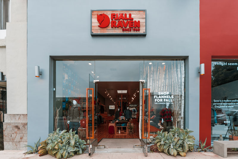 Fjallraven retailer in Los Angeles, California Store pic 1