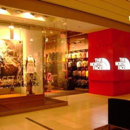the north face the mall
